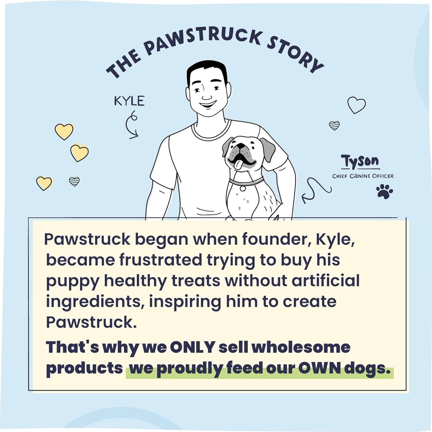 Golosinas Dentales Naturales Pawstruck para Perros Pequeños - 15 Unidades