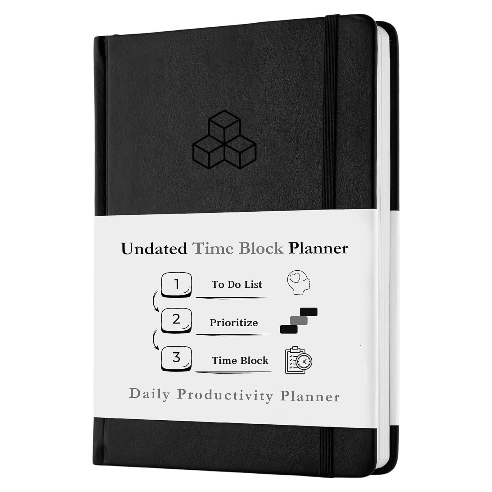 Planificador de Tiempo A5 Refine Days - 180 Páginas No Datadas