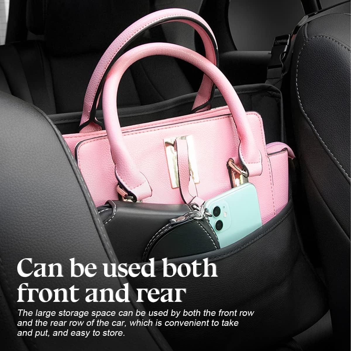 Soporte de Bolso para Automóvil zipelo Beige, Cuero PU Multifuncional