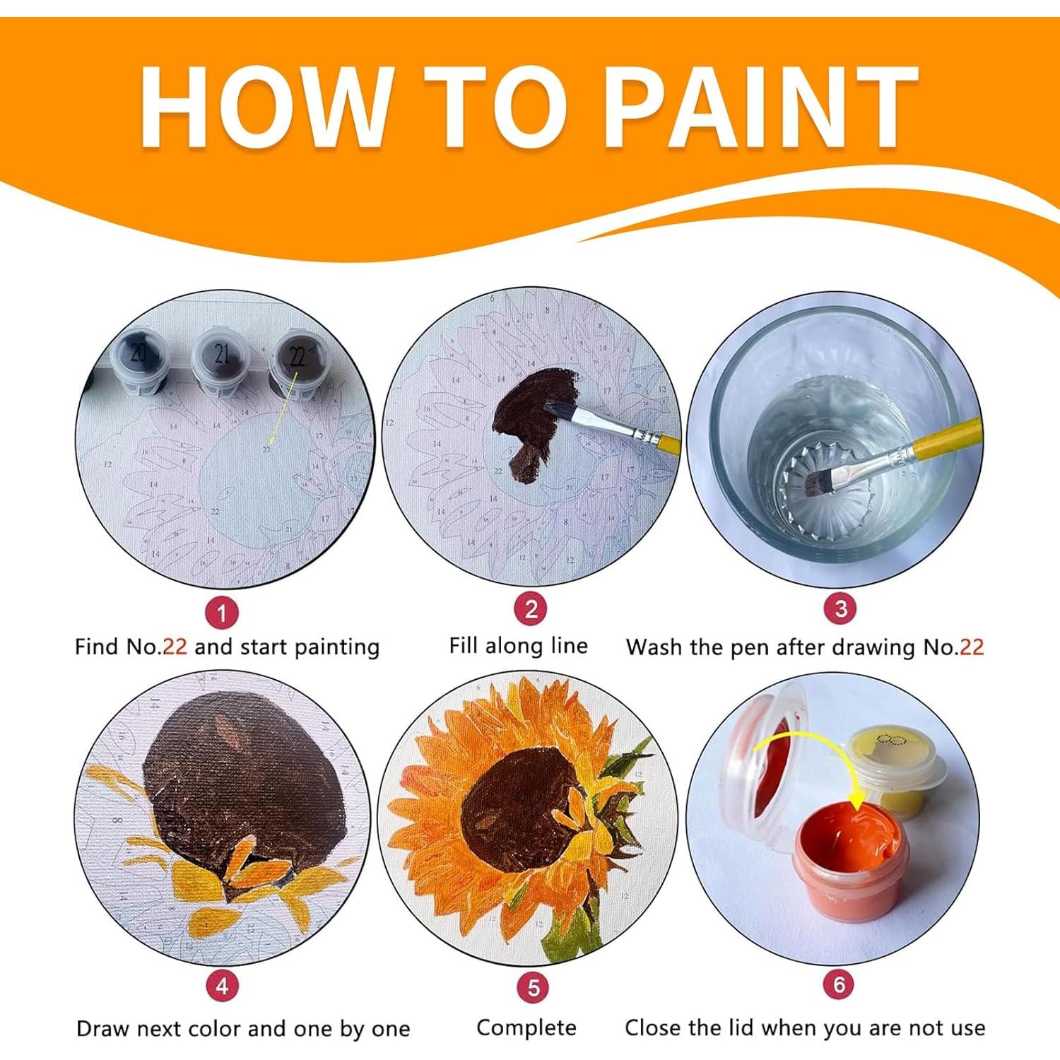 Kit de Pintura por Números JULOUYN 40.6x50.8 cm Adultos