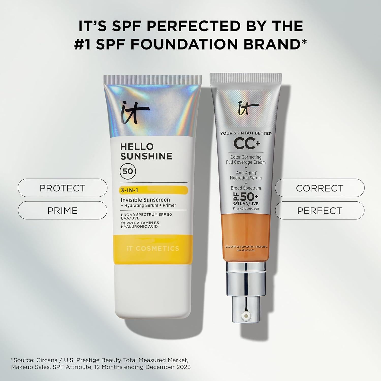 IT Cosmetics Protector Solar Invisible SPF 50 14.79 ml - Hidratante