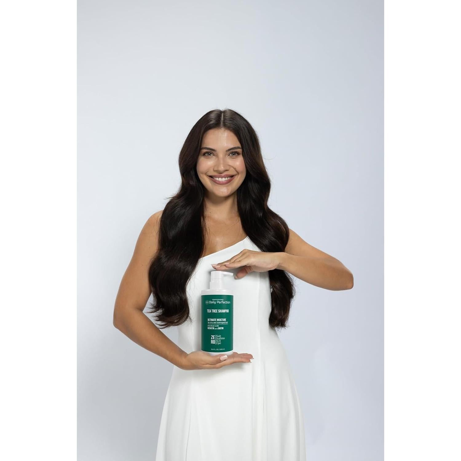 Champú de Árbol de Té Perfección Diaria 500 ml - Hidratante