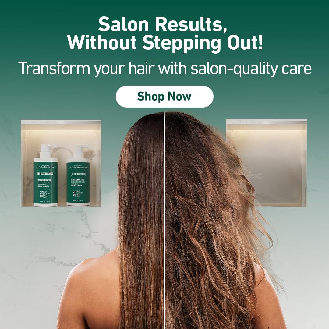 Champú de Árbol de Té Perfección Diaria 500 ml - Hidratante