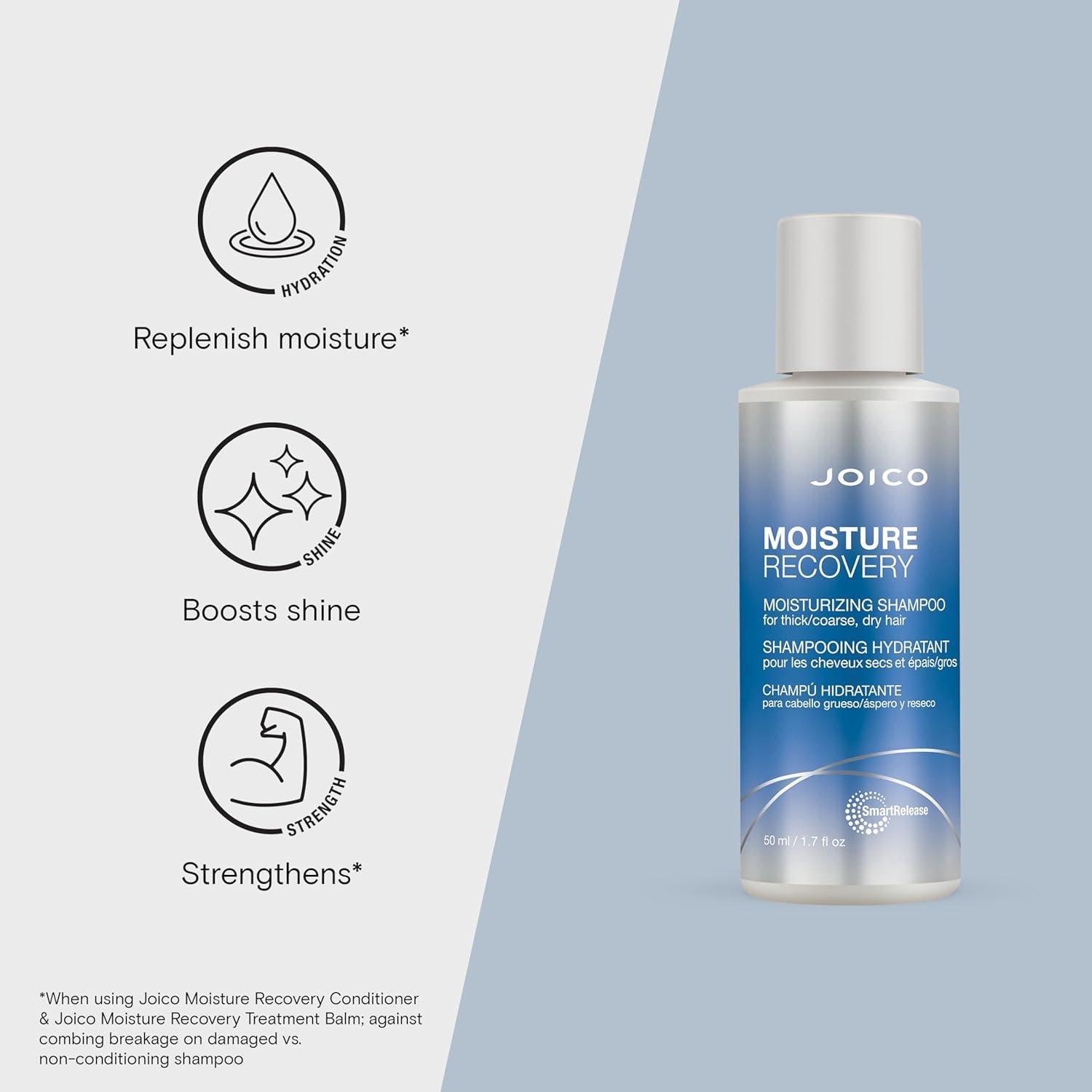 Champú Hidratante Joico Moisture Recovery 50 ml | Cabello Grueso y Seco