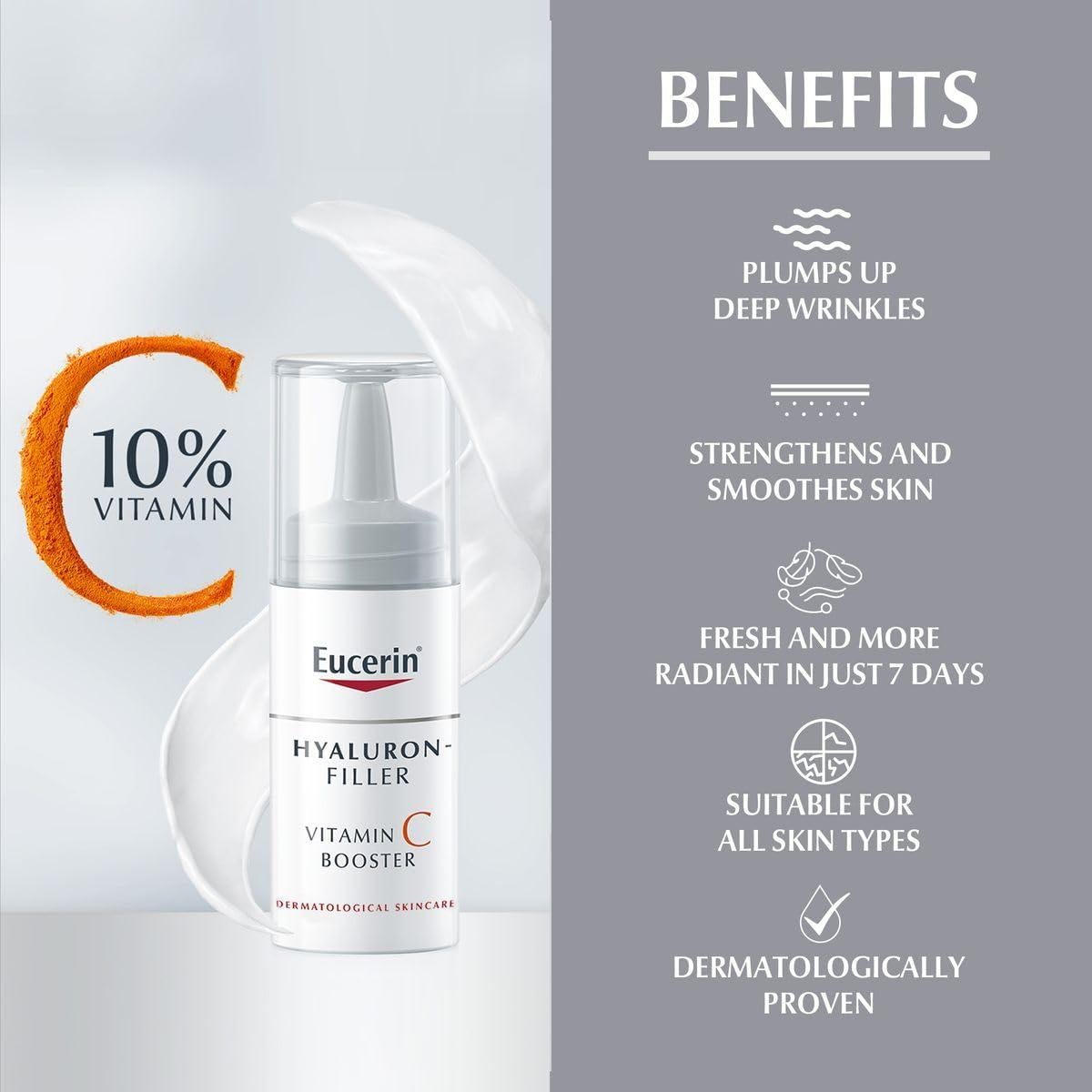 Eucerin Rellenador Ácido Hialurónico 8ml Vitamina C