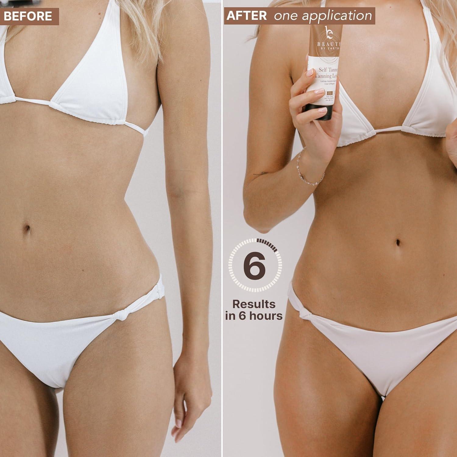 Autobronceador Beauty by Earth - Kit Todo en Uno con Mitón