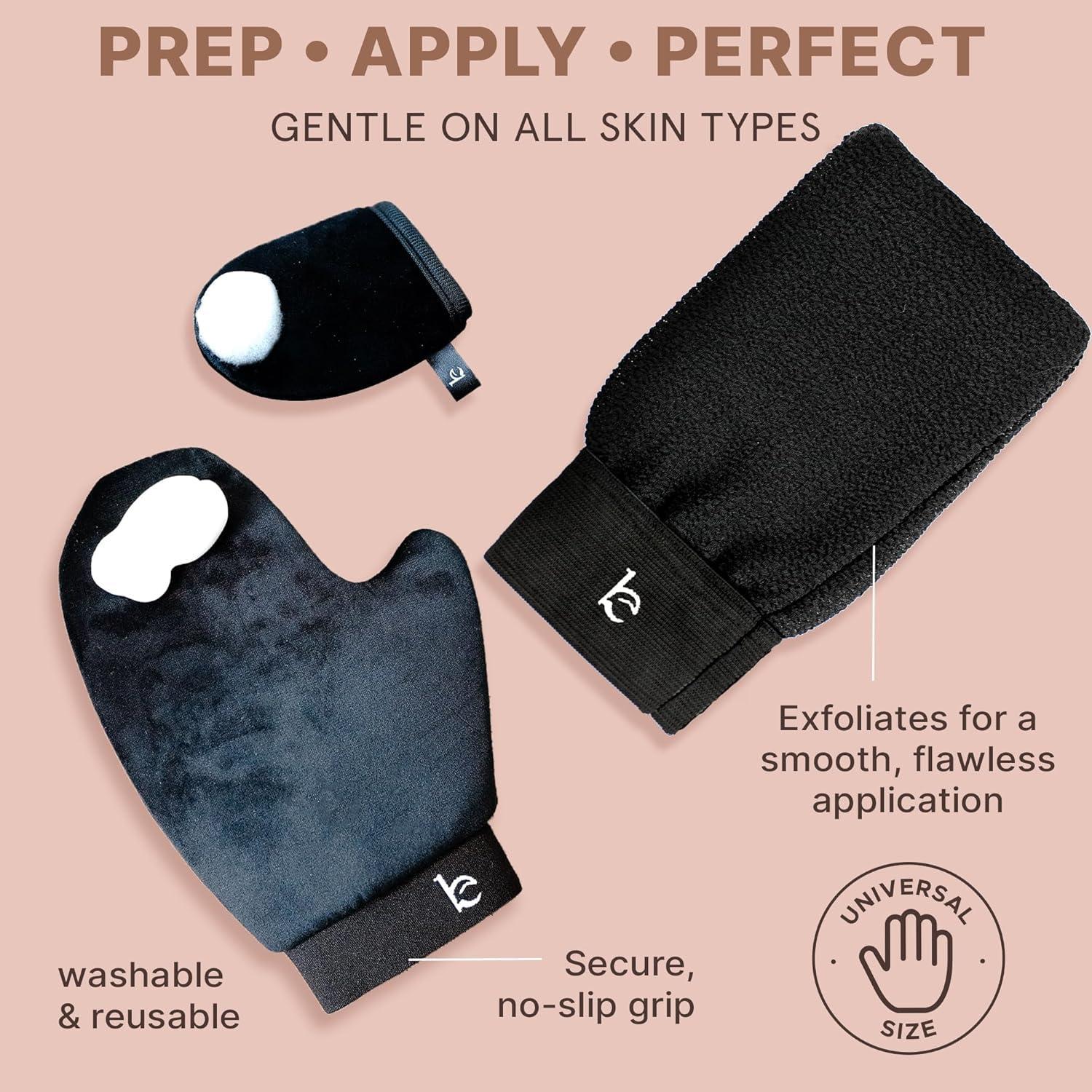 Autobronceador Beauty by Earth - Kit Todo en Uno con Mitón