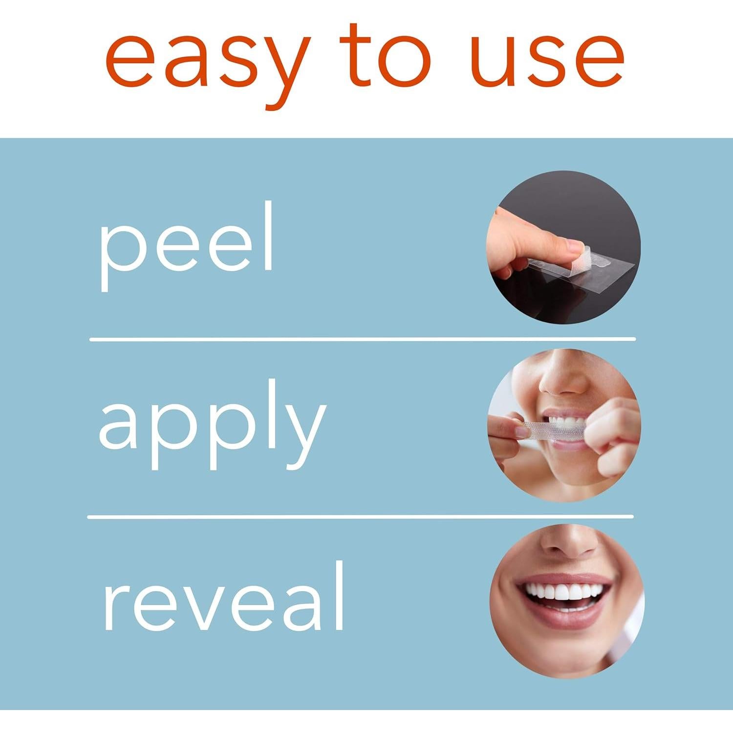 Tiras Blanqueadoras de Dientes Bäst Sabor Menta - 8 Paquete