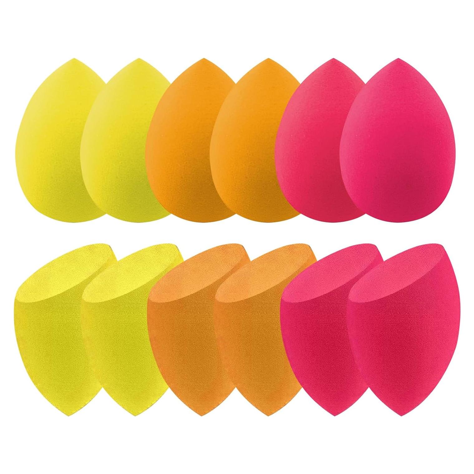 Conjunto de 3 Esponjas de Maquillaje Wiko Reutilizables 12 Pcs