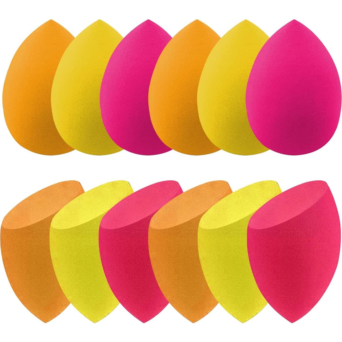 Conjunto de 3 Esponjas de Maquillaje Wiko Reutilizables 12 Pcs