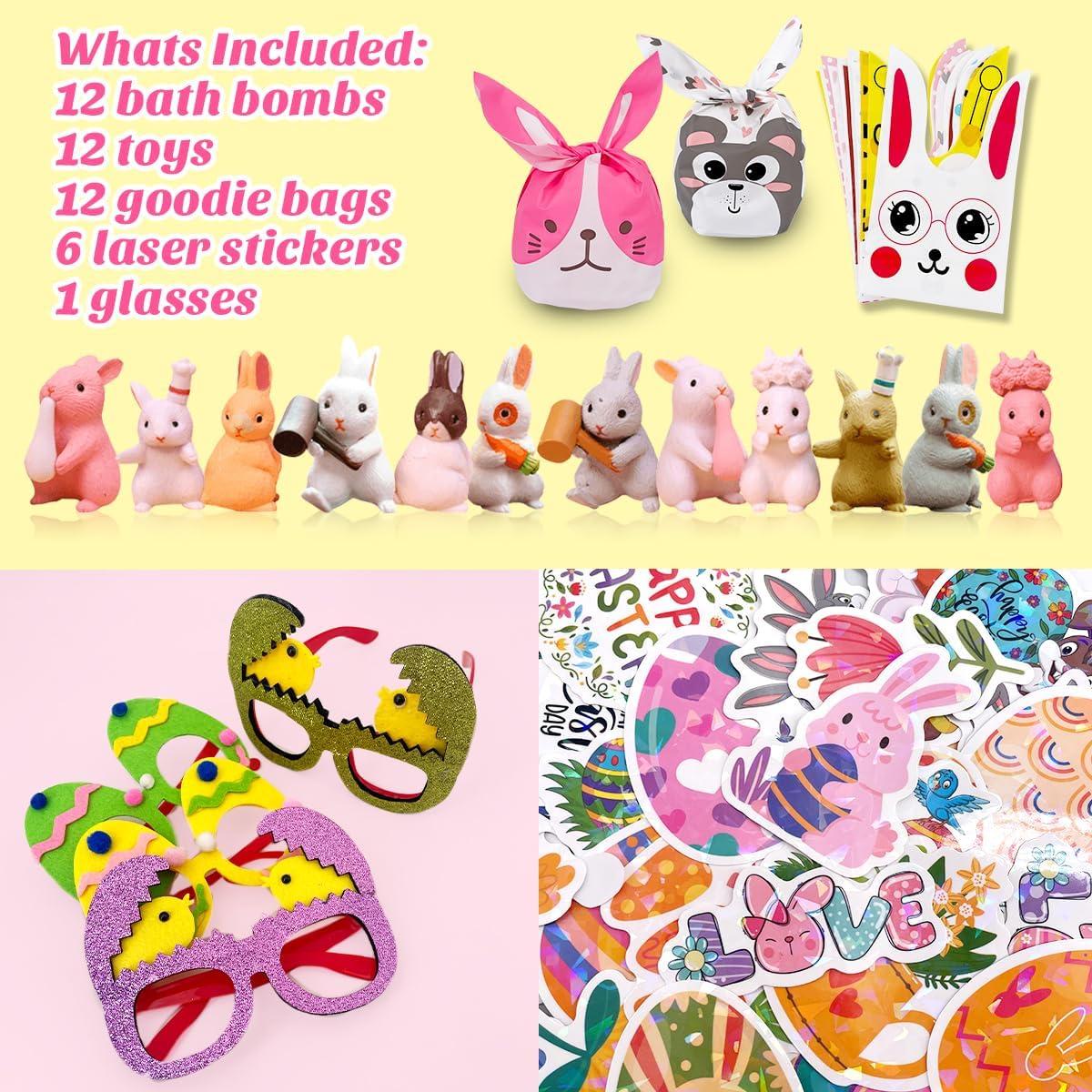 Paquete de 12 Bombas de Baño de Pascua Huizhou 119g