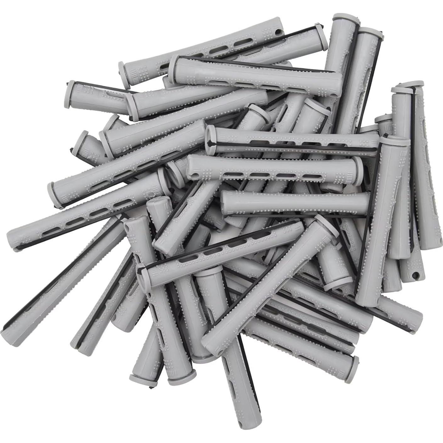 40 Rulos de Perm para Cabello Gris FEEL ME 8.3cm Sin Calor