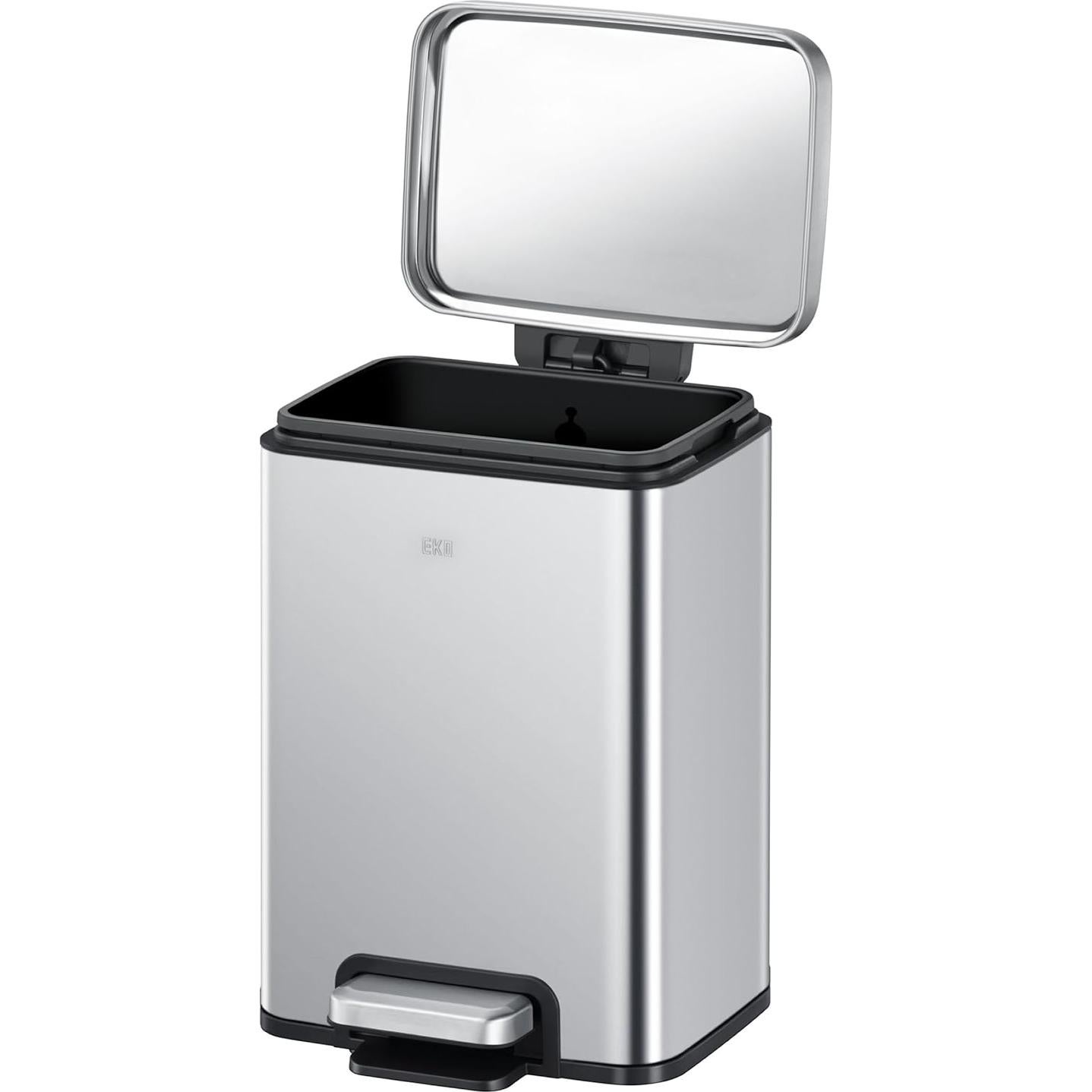 Bote de Basura EKO Madison 6L Acero Inoxidable con Pedal