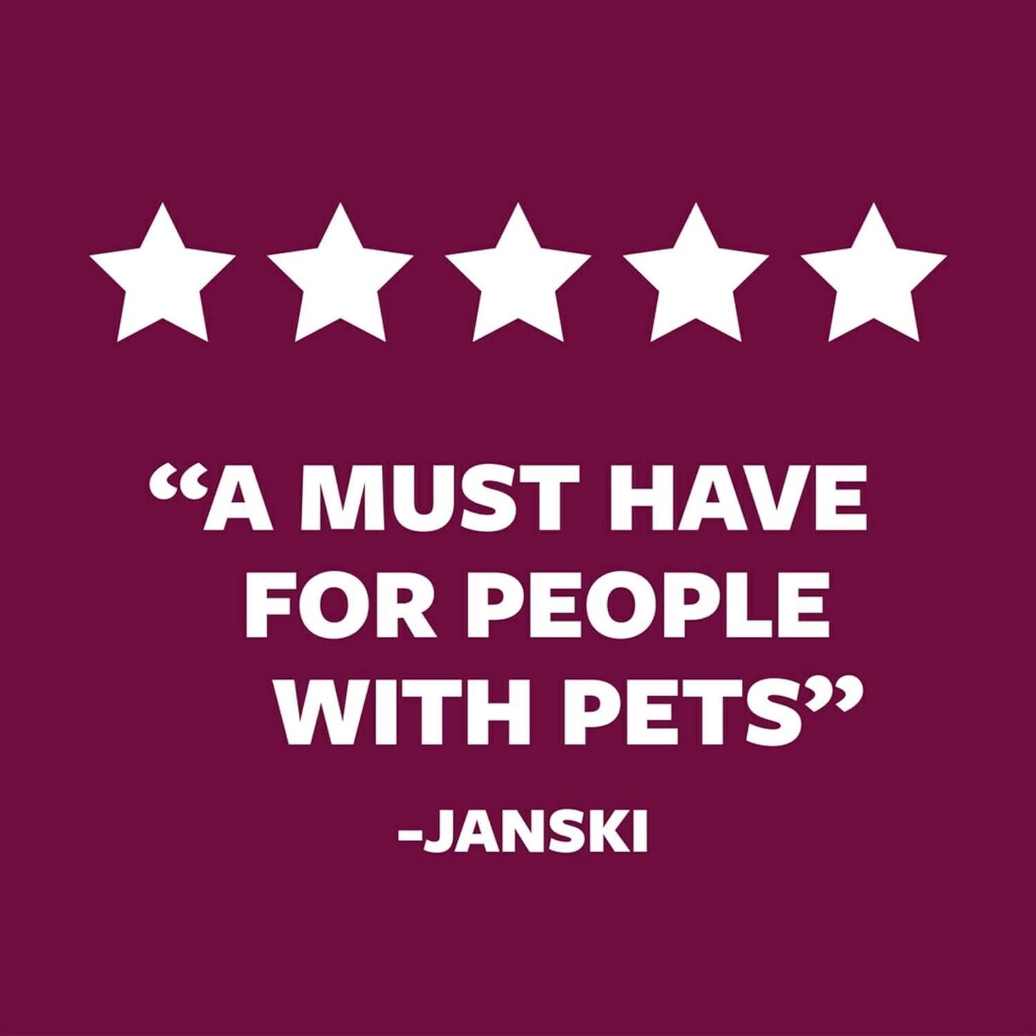 Rodillo para Pelaje de Mascotas Scotch-Brite 70 Hojas Extra Pegajoso