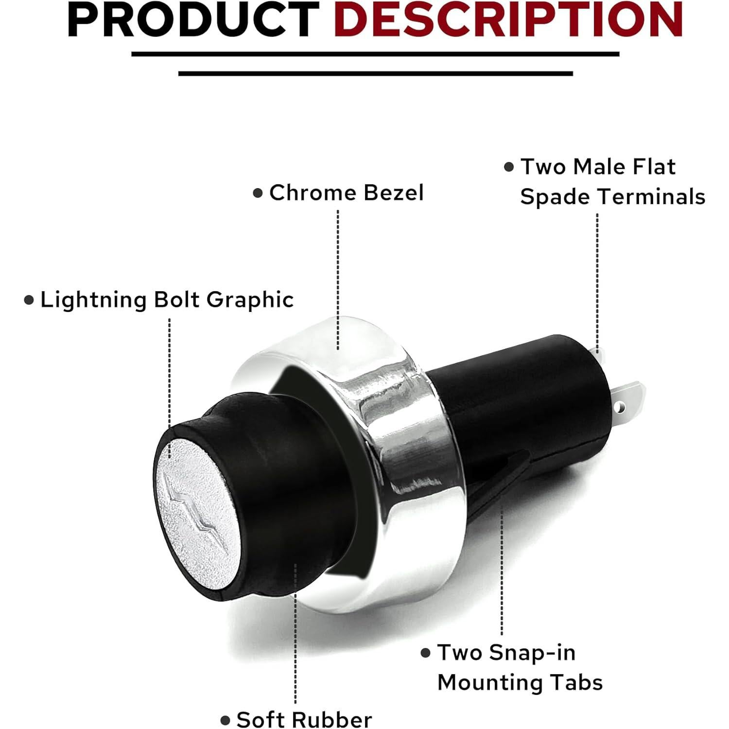 Interruptor de Encendido Weber GS4 para Parrillas Genesis II y Spirit II