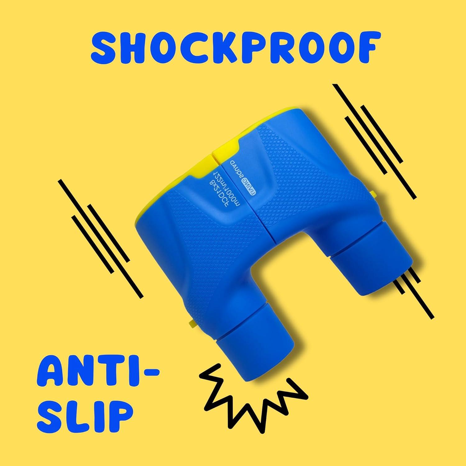 Binoculares para Niños Living Squad 8x21 A Prueba de Golpes