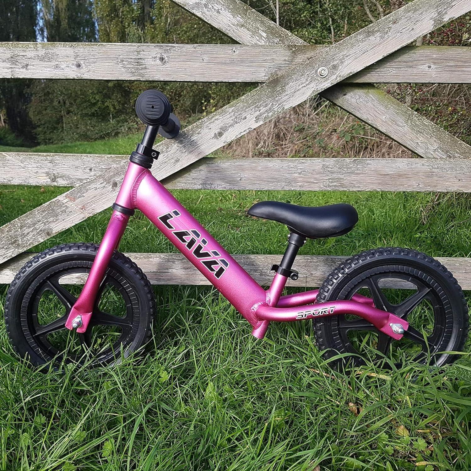 Bicicleta de Equilibrio LAVA Sport Rosa para Niños 2-5 Años