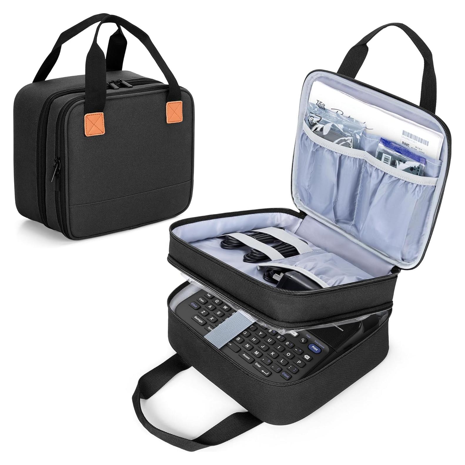 Funda para Máquina de Etiquetas LUXJA Compatible Brother P-Touch