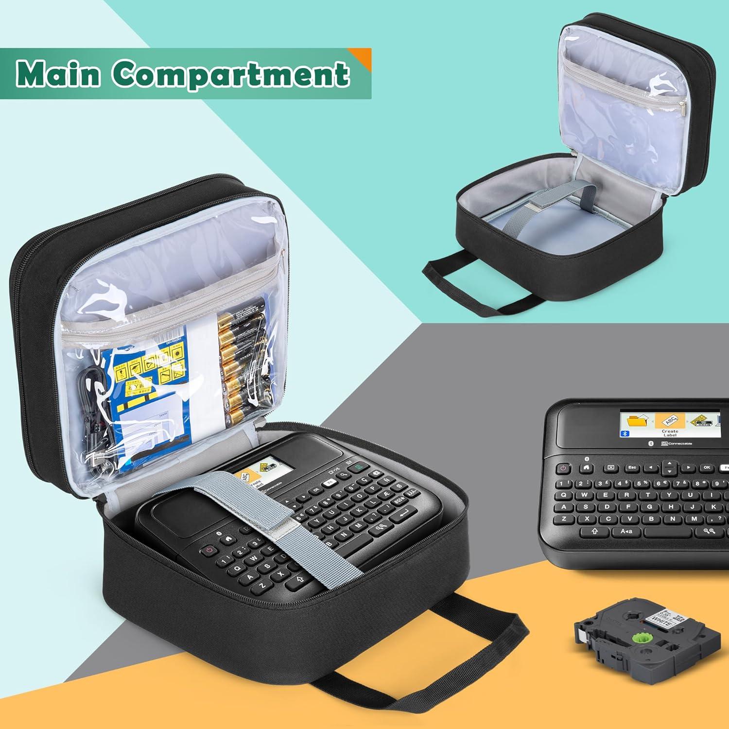 Funda para Máquina de Etiquetas LUXJA Compatible Brother P-Touch