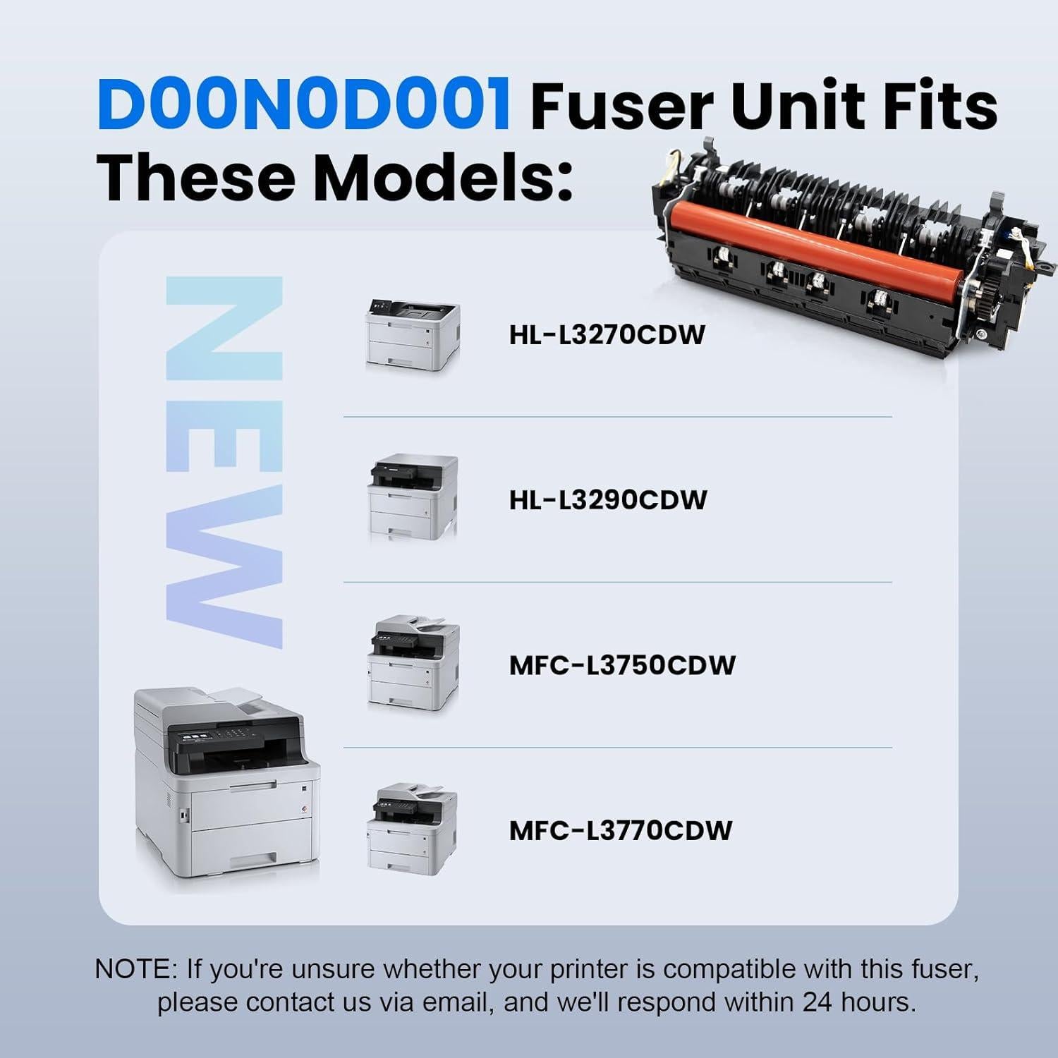 Kit de Reemplazo Unidad de Fusión Brother D00N0D001 115V