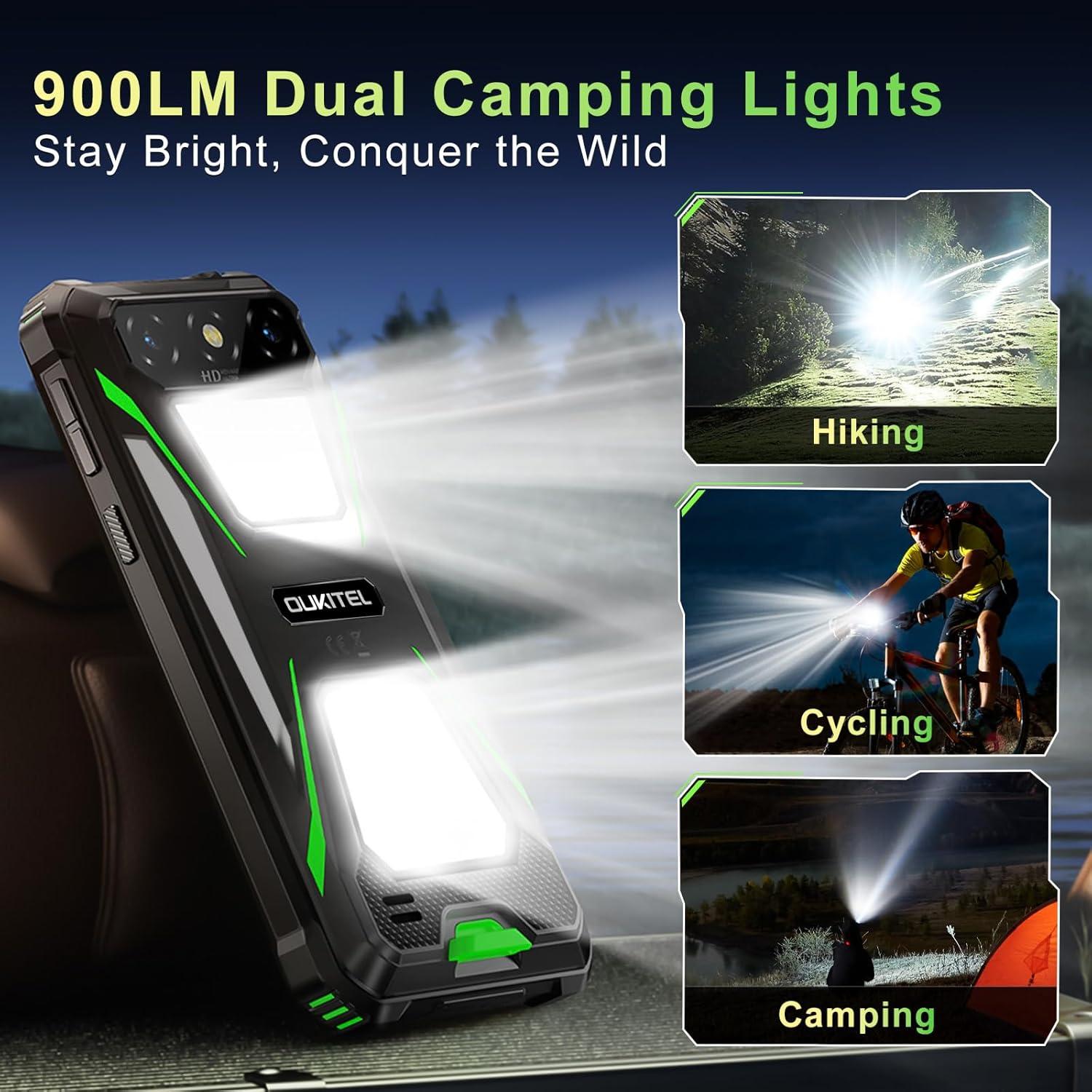 OUKITEL G5 Teléfono Resistente 16GB RAM 128GB Negro