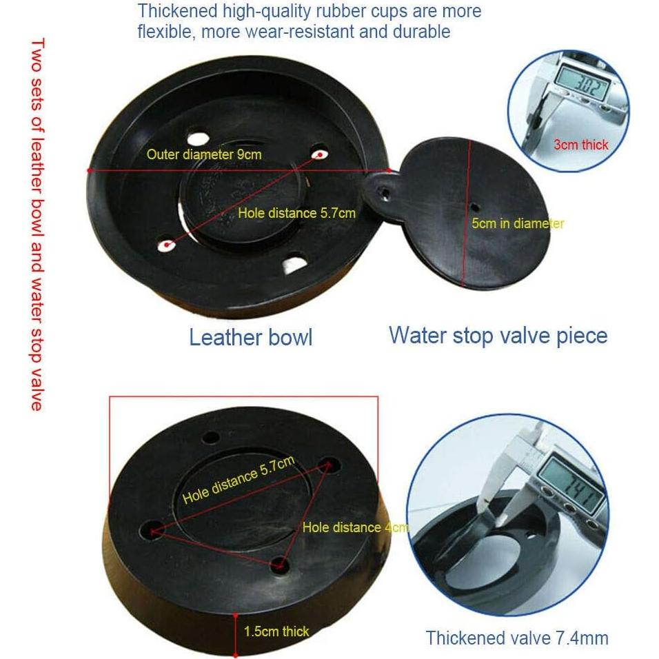 Bomba de Agua Manual Kunghei de Acero Inoxidable 8m