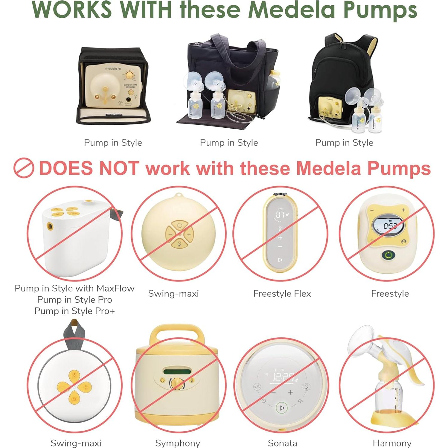 Kit Extractor de Leche Maymom 17mm Compatible Medela