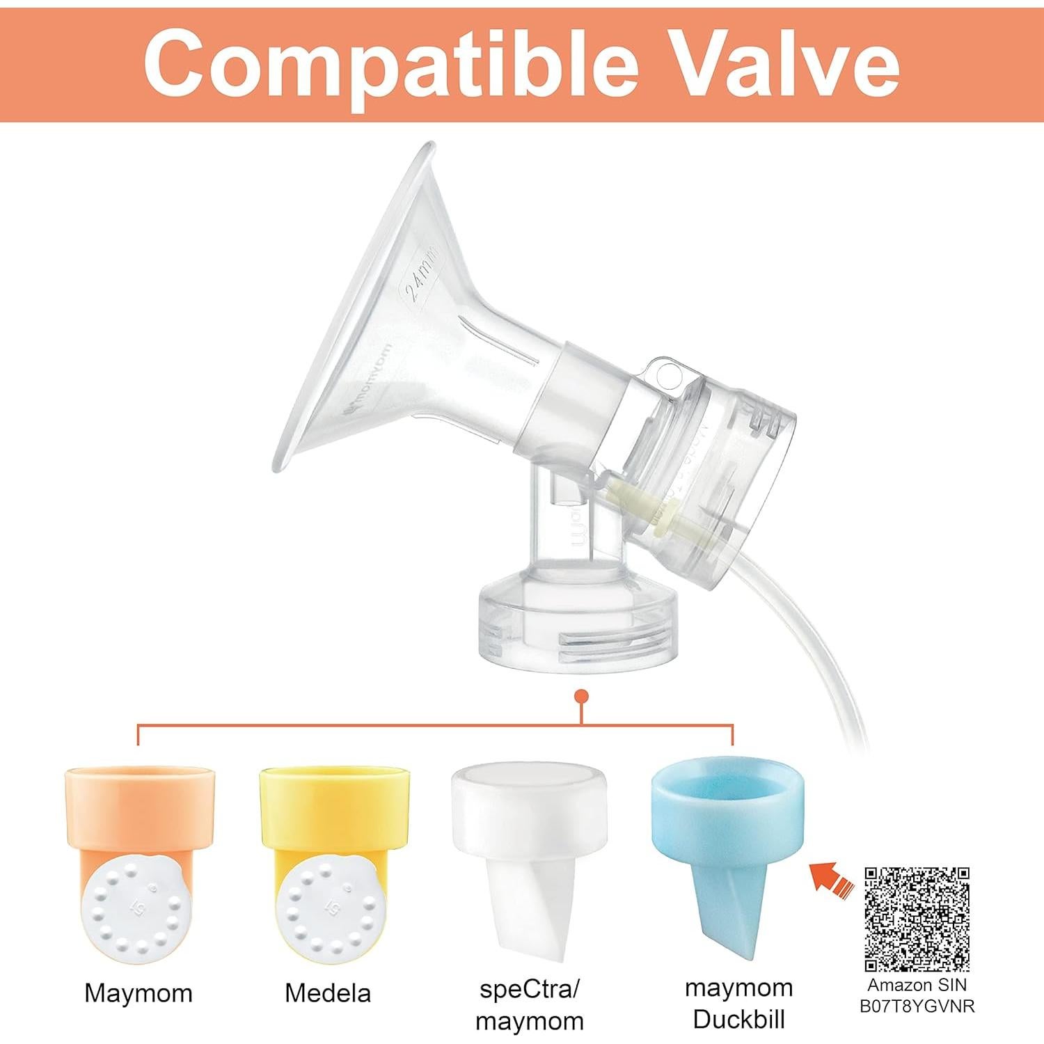 Kit Extractor de Leche Maymom 17mm Compatible Medela