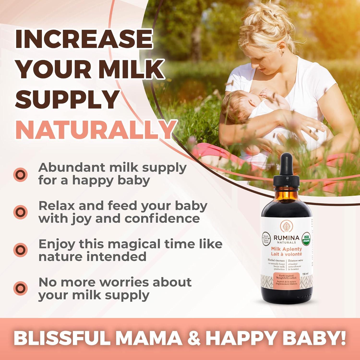 Suplemento de Lactancia Rumina Naturals Milk Aplenty 113 g