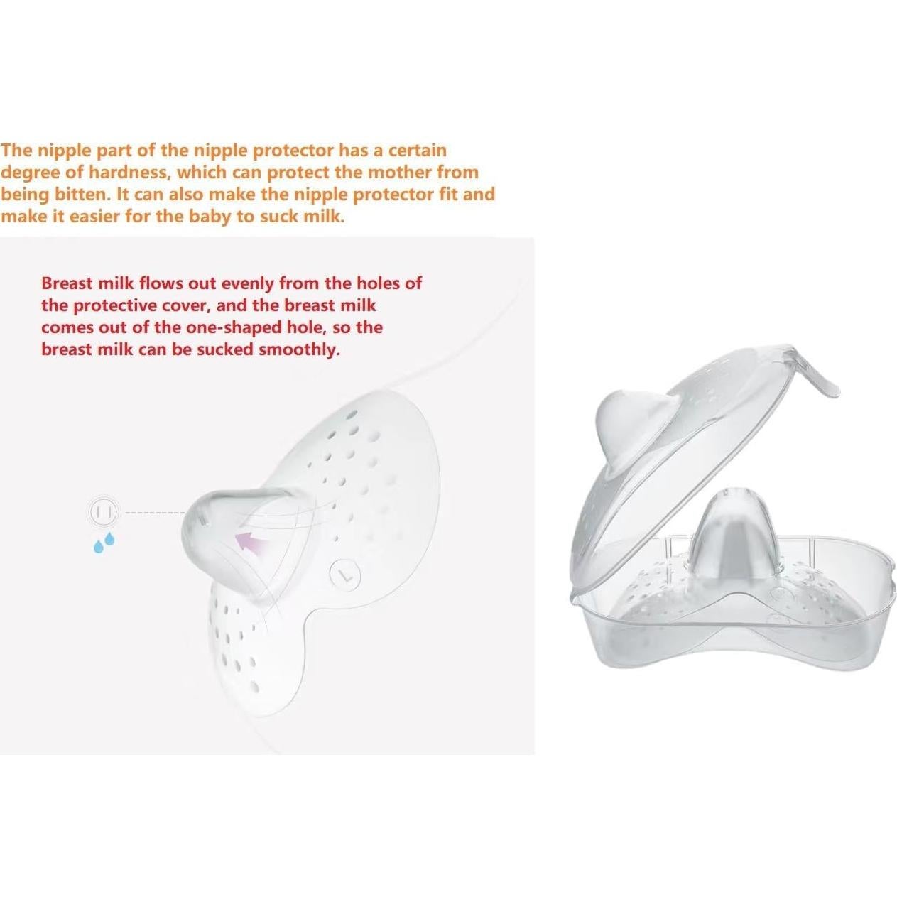 Protectores de pezones Gajoin para lactancia 23 mm - 2 unidades