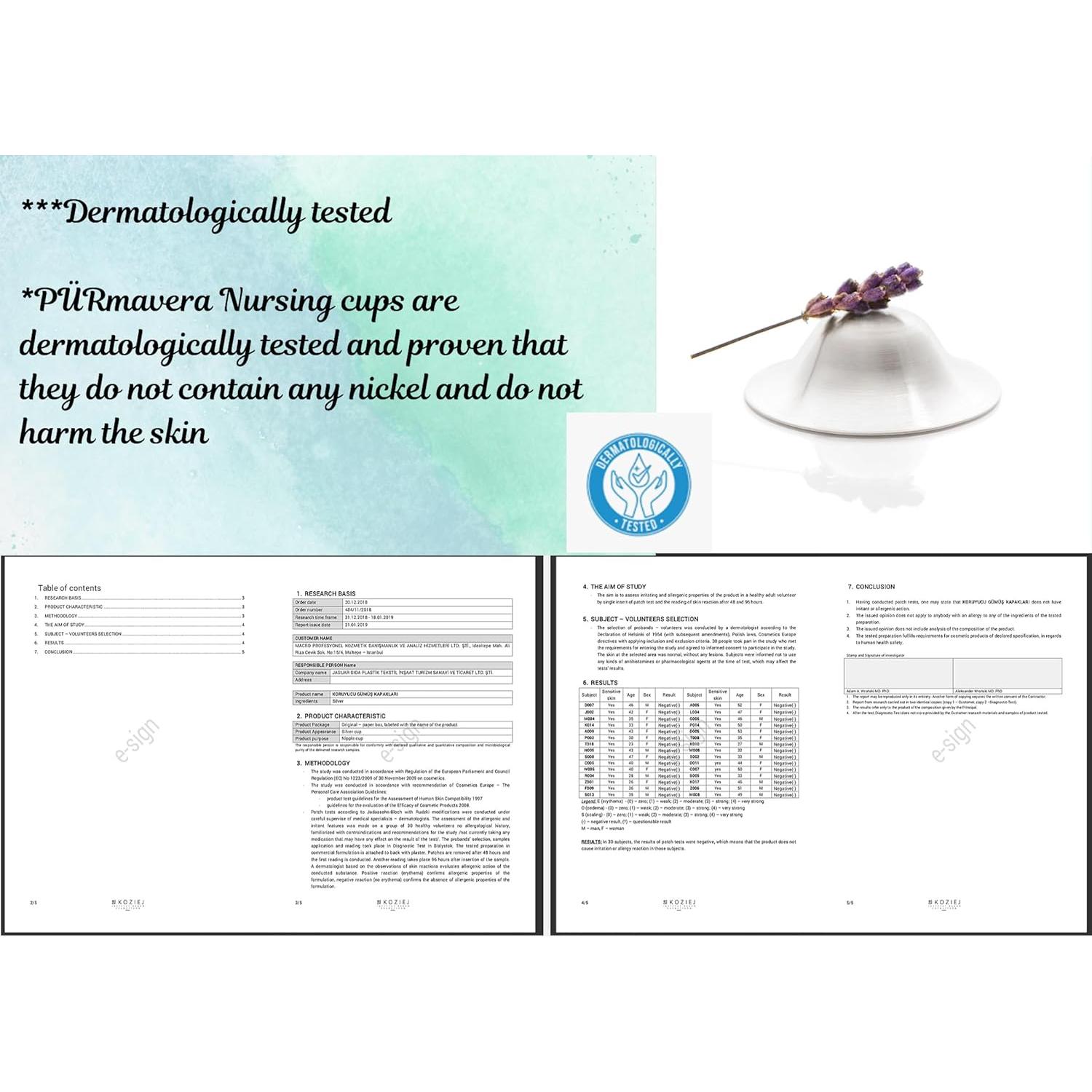 Copas de enfermería de plata 925 PÚRMAVERA - 2 Unidades