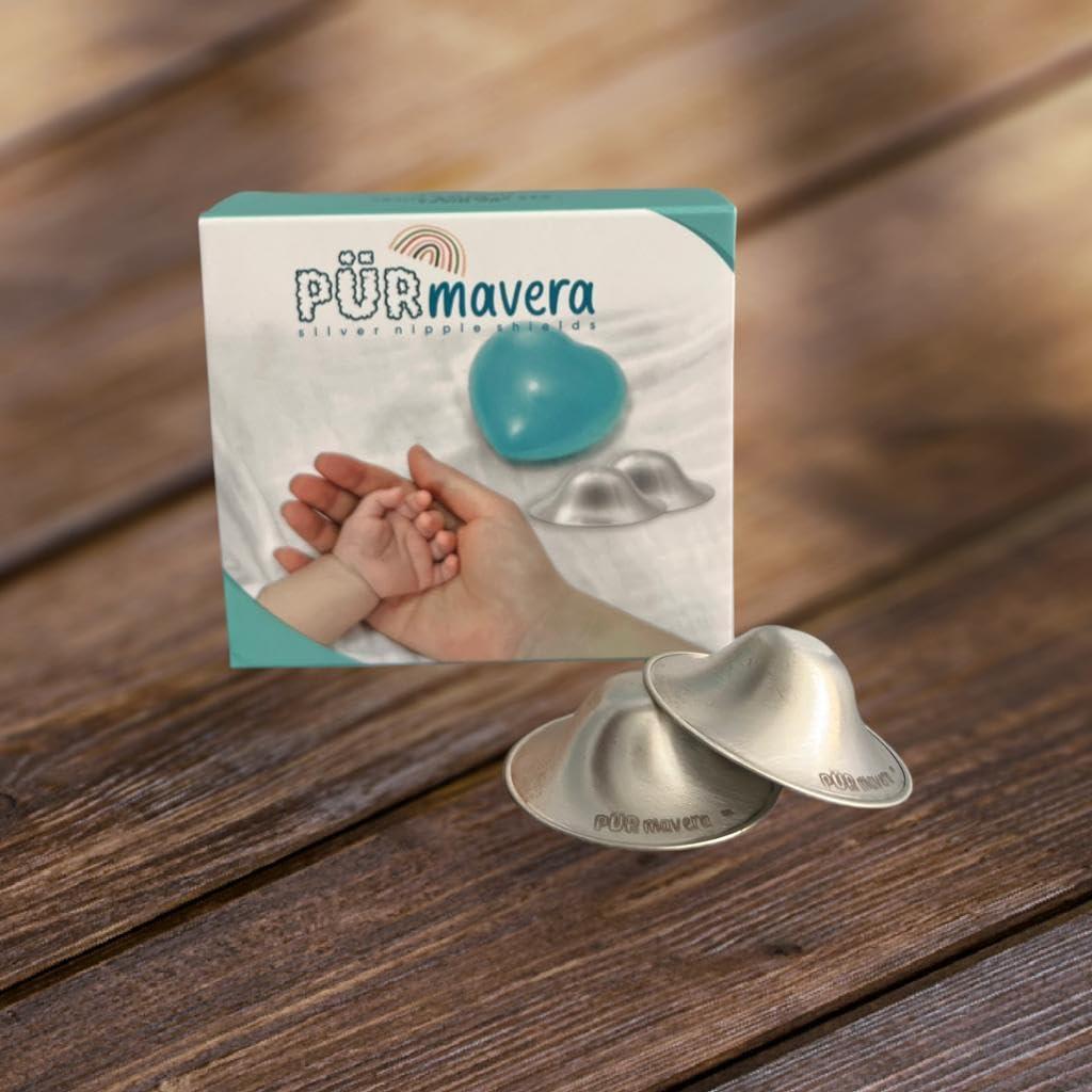 Copas de enfermería de plata 925 PÚRMAVERA - 2 Unidades