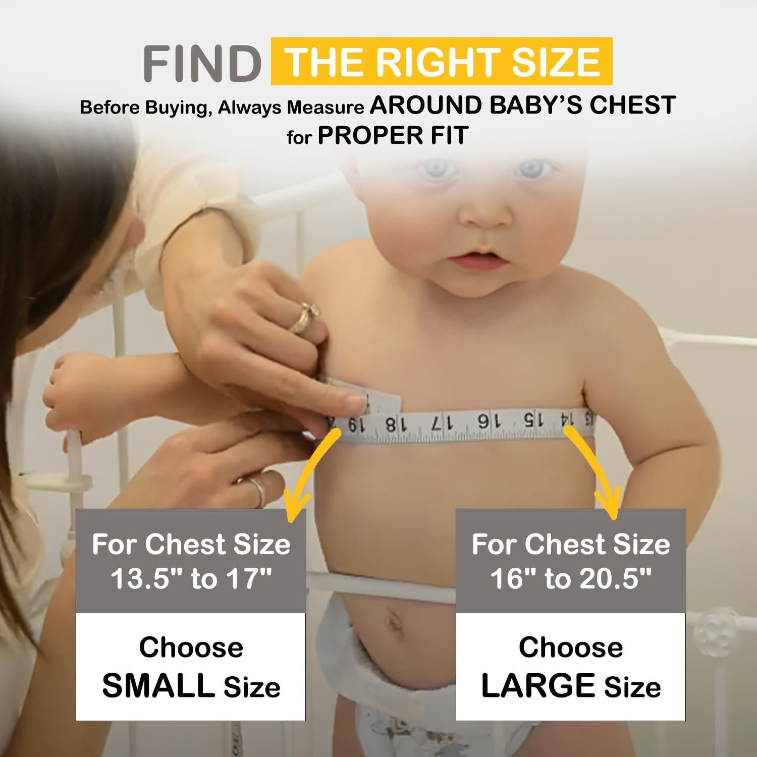 Faja de Envolver para Bebés Anna & Eve - Algodón 100% - Tamaño Pequeño Aqua