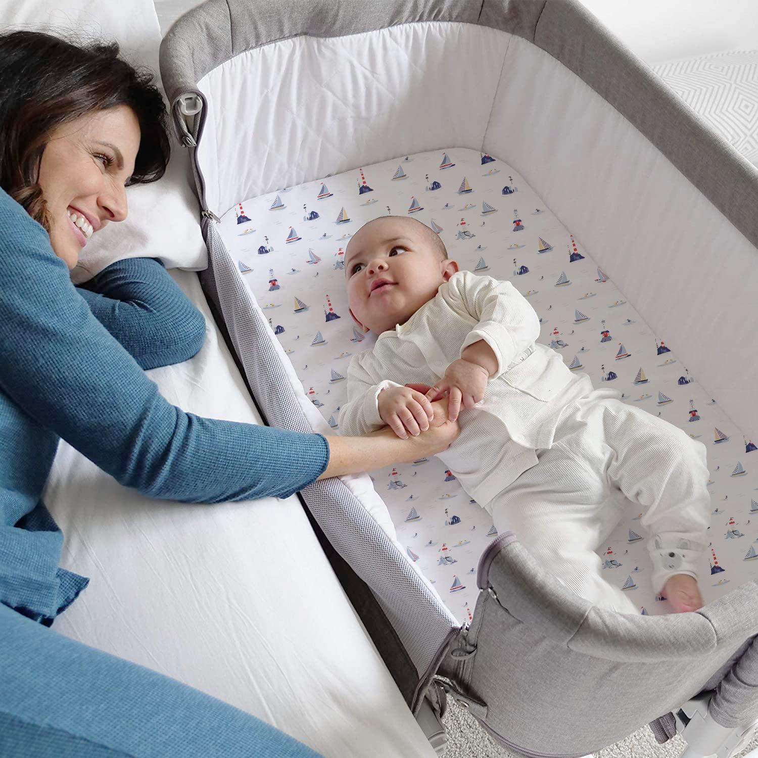 Sábanas de Cuna TotAha Jersey UltraSuave 81x41 cm - 2 Piezas