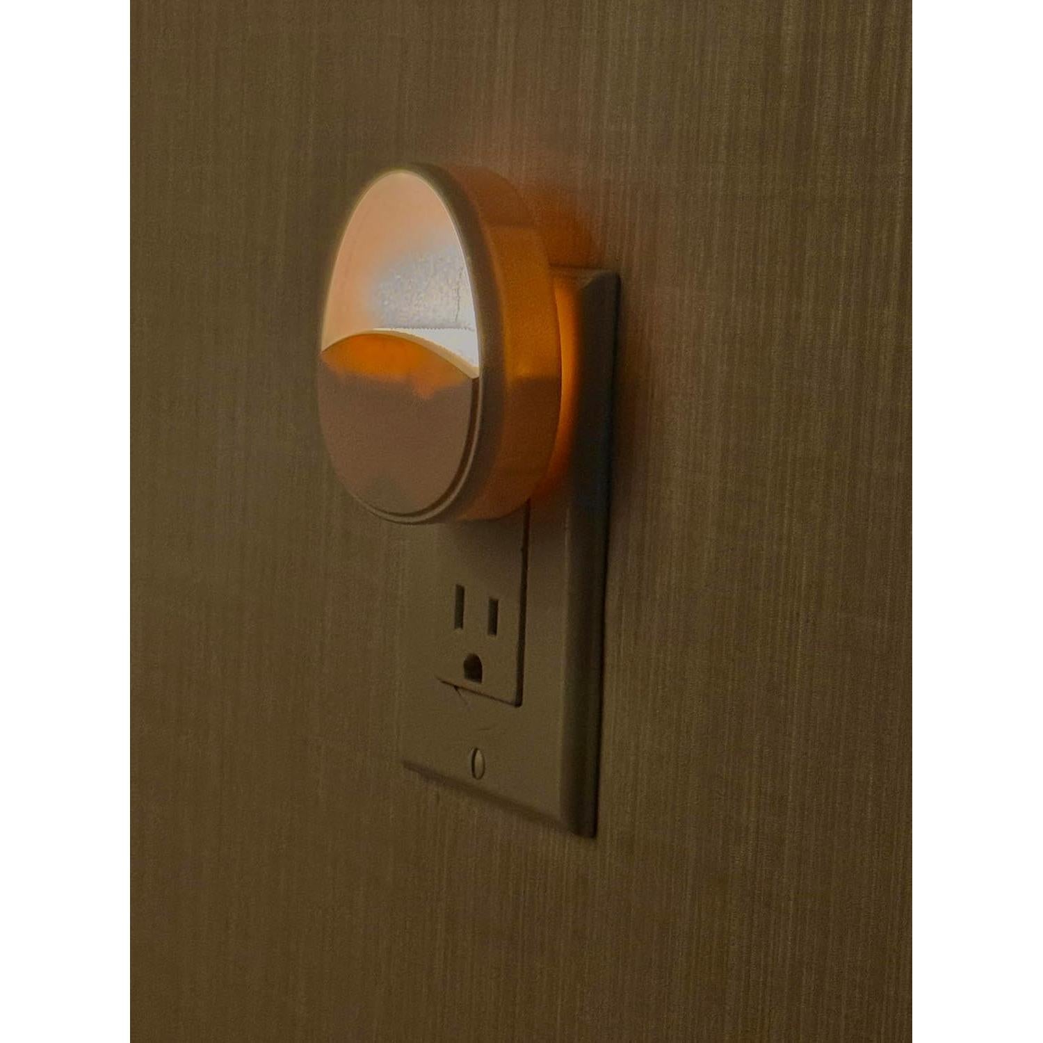 Luz Nocturna Huevo LED Harth con Sensor Crepúsculo 1W