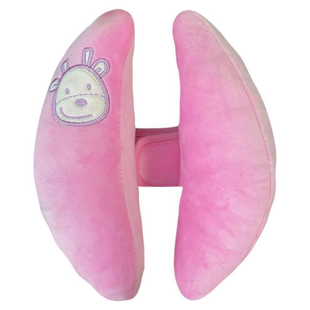 Almohada de Viaje Rosa para Bebés TRYUTRY - Soporte Cabeza y Cuello