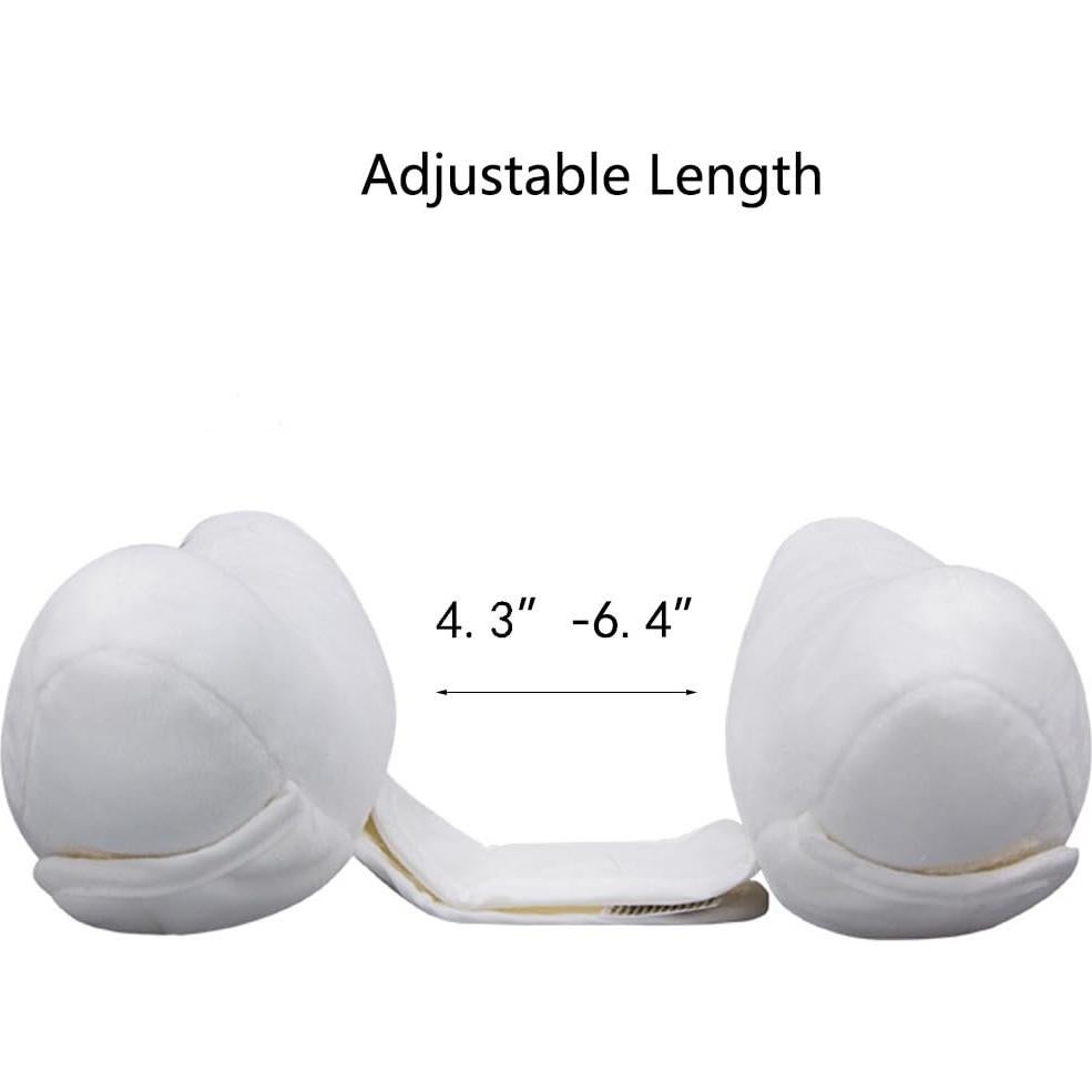 Almohada de Viaje Rosa para Bebés TRYUTRY - Soporte Cabeza y Cuello