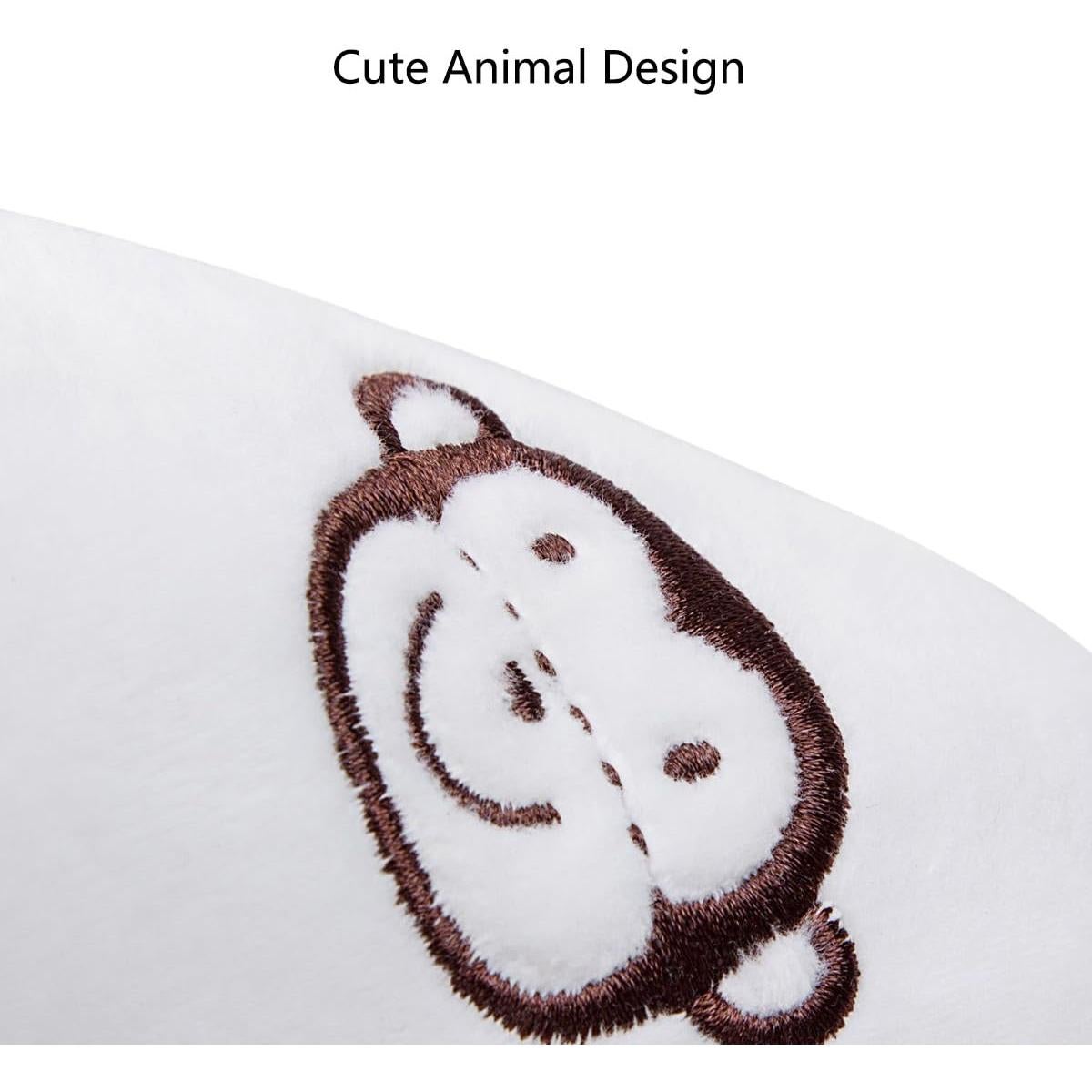 Almohada de Viaje Rosa para Bebés TRYUTRY - Soporte Cabeza y Cuello