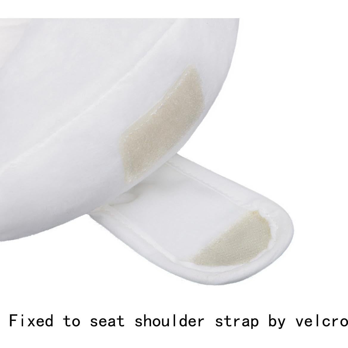 Almohada de Viaje Rosa para Bebés TRYUTRY - Soporte Cabeza y Cuello