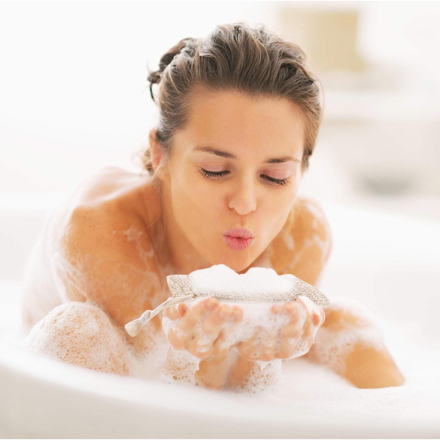 Paquete de 40 bolsas de jabón exfoliante Trounistro 14x9.5cm