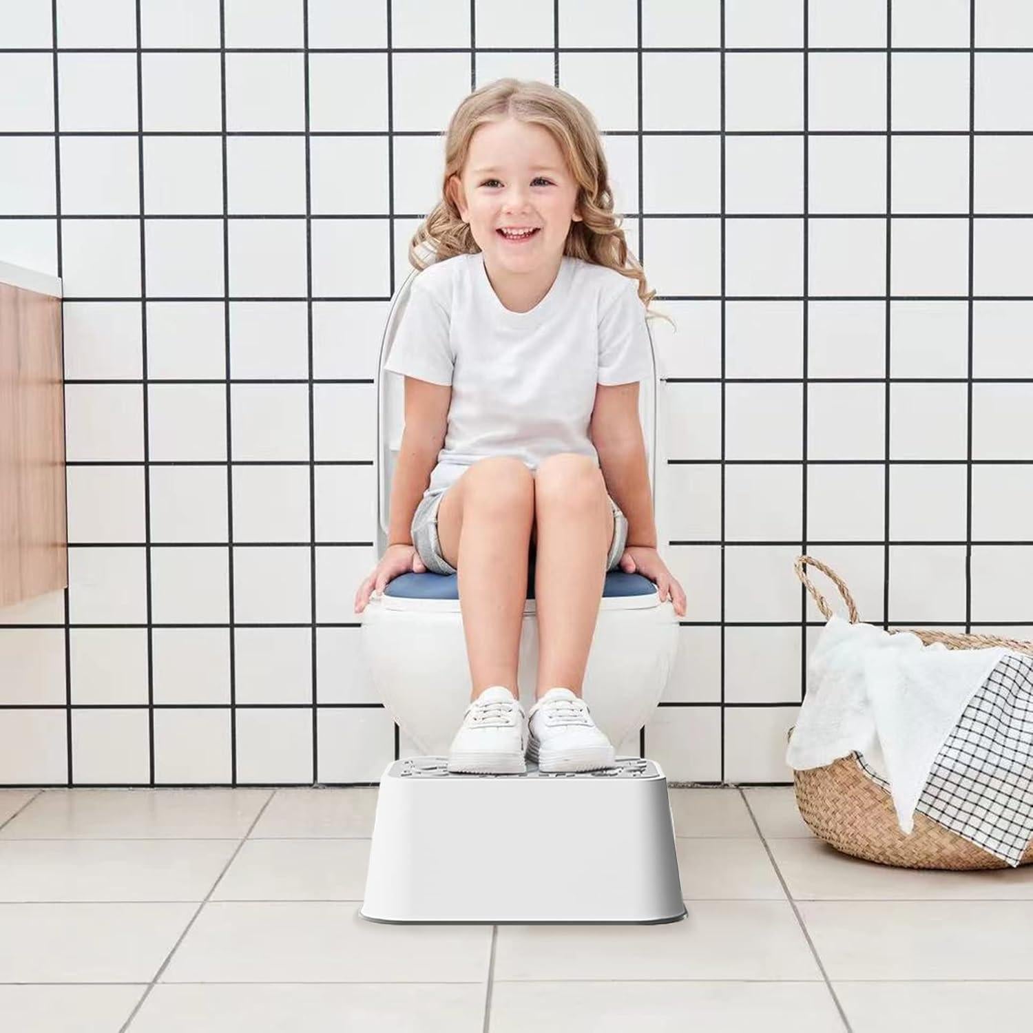 Taburete Paso UNCLE WU para Niños - Antideslizante y Ligero