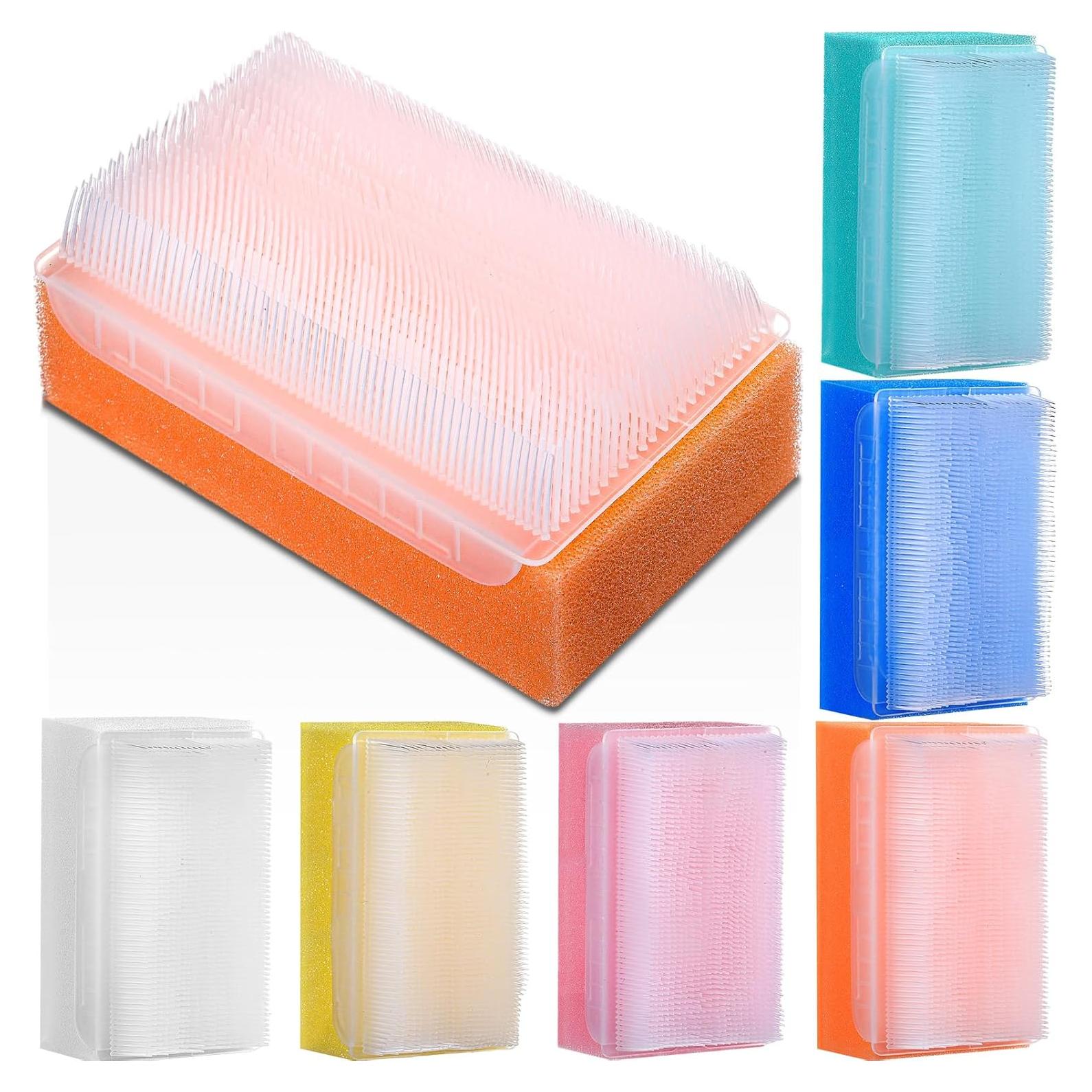 Esponjas de Baño Suaves Sunnyray 6 Piezas para Bebés