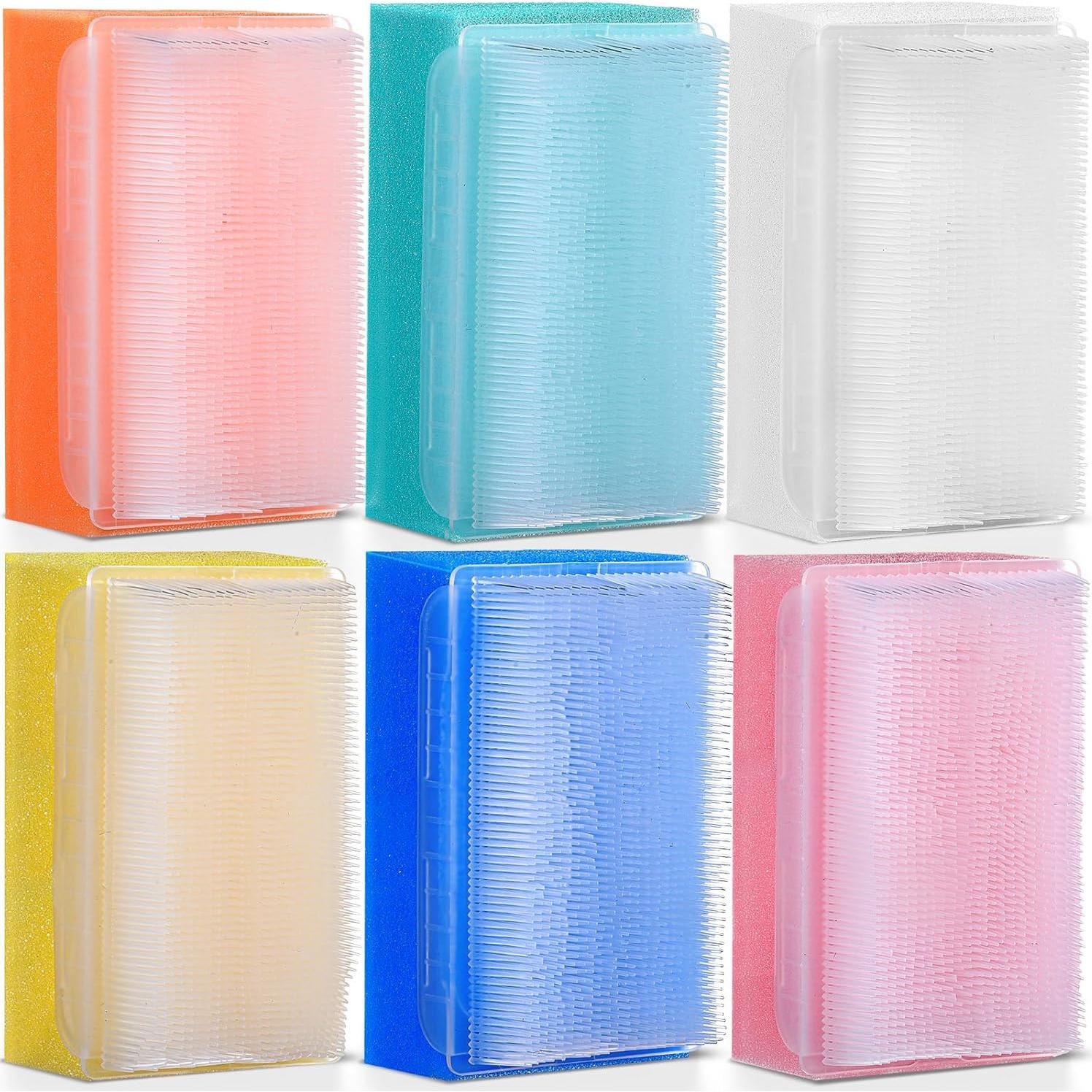 Esponjas de Baño Suaves Sunnyray 6 Piezas para Bebés