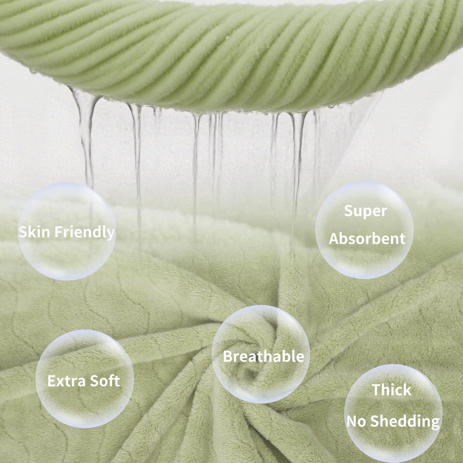 Juego de Toallas de Baño con Capucha CandyHome 6 PCS Niños