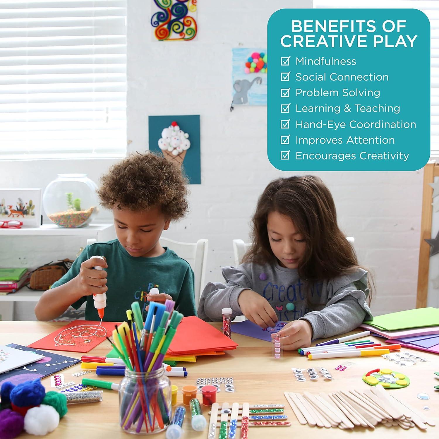 Paquete de 80 Hojas de Espuma de Colores Brillantes Horizon