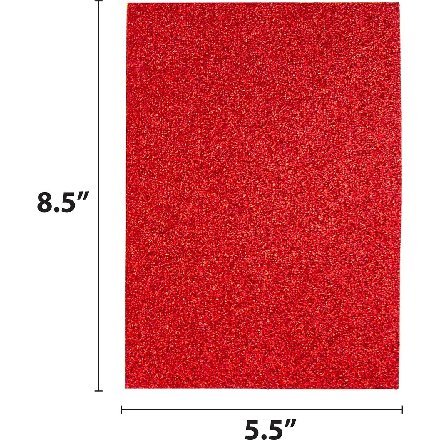 Paquete de 80 Hojas de Espuma de Colores Brillantes Horizon