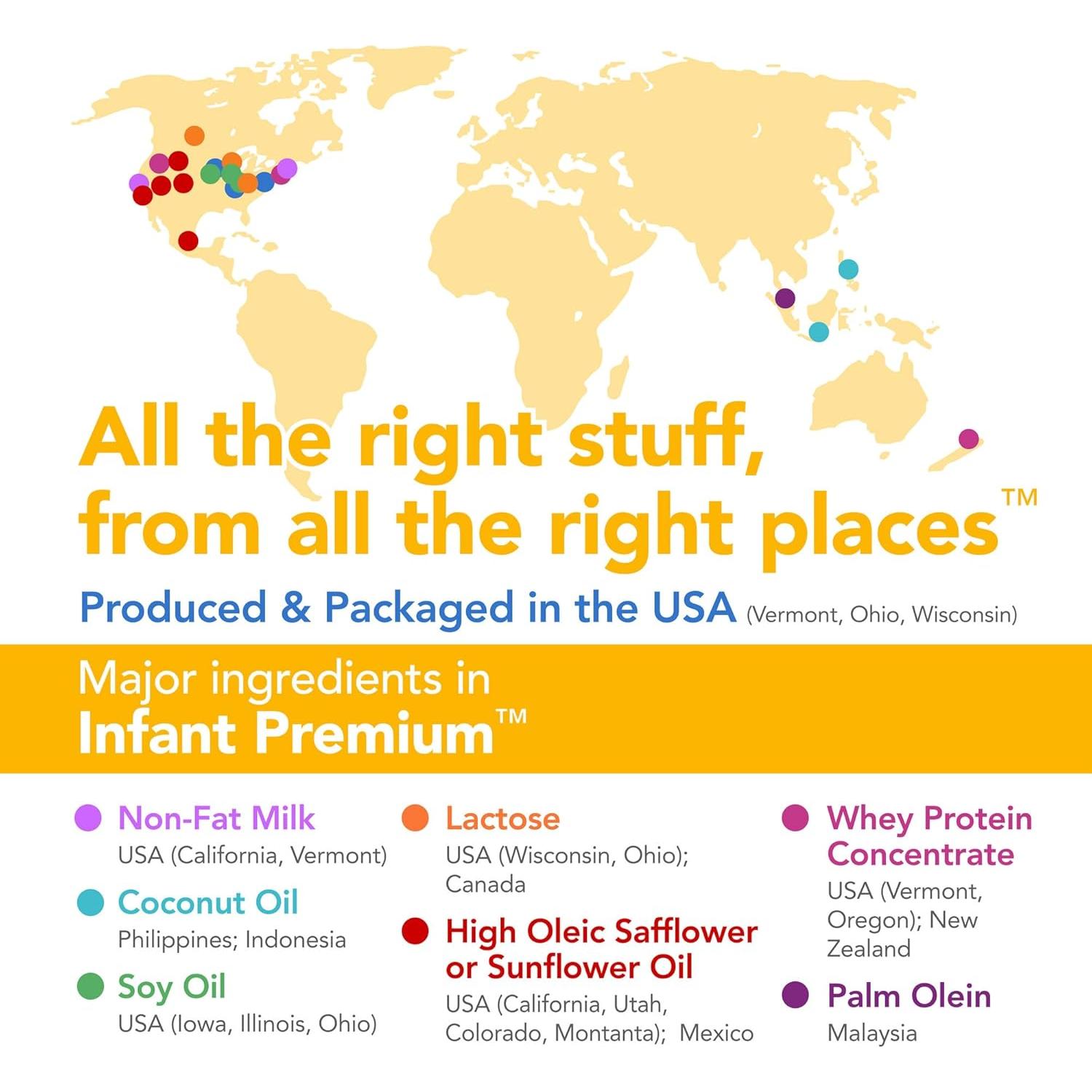 Fórmula Infantil en Polvo Mama Bear 0.63 kg con DHA y Hierro