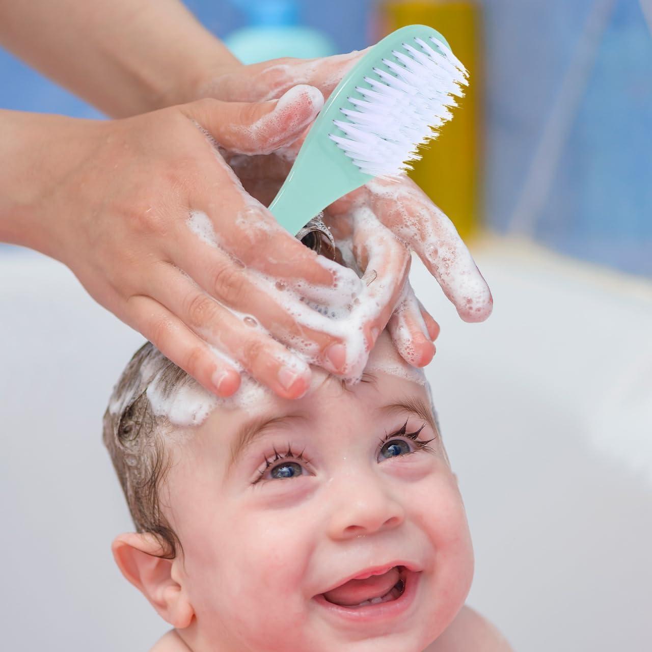 Juego de Cepillos para Bebés SAFIGLE - Kit de Cuidado Suave