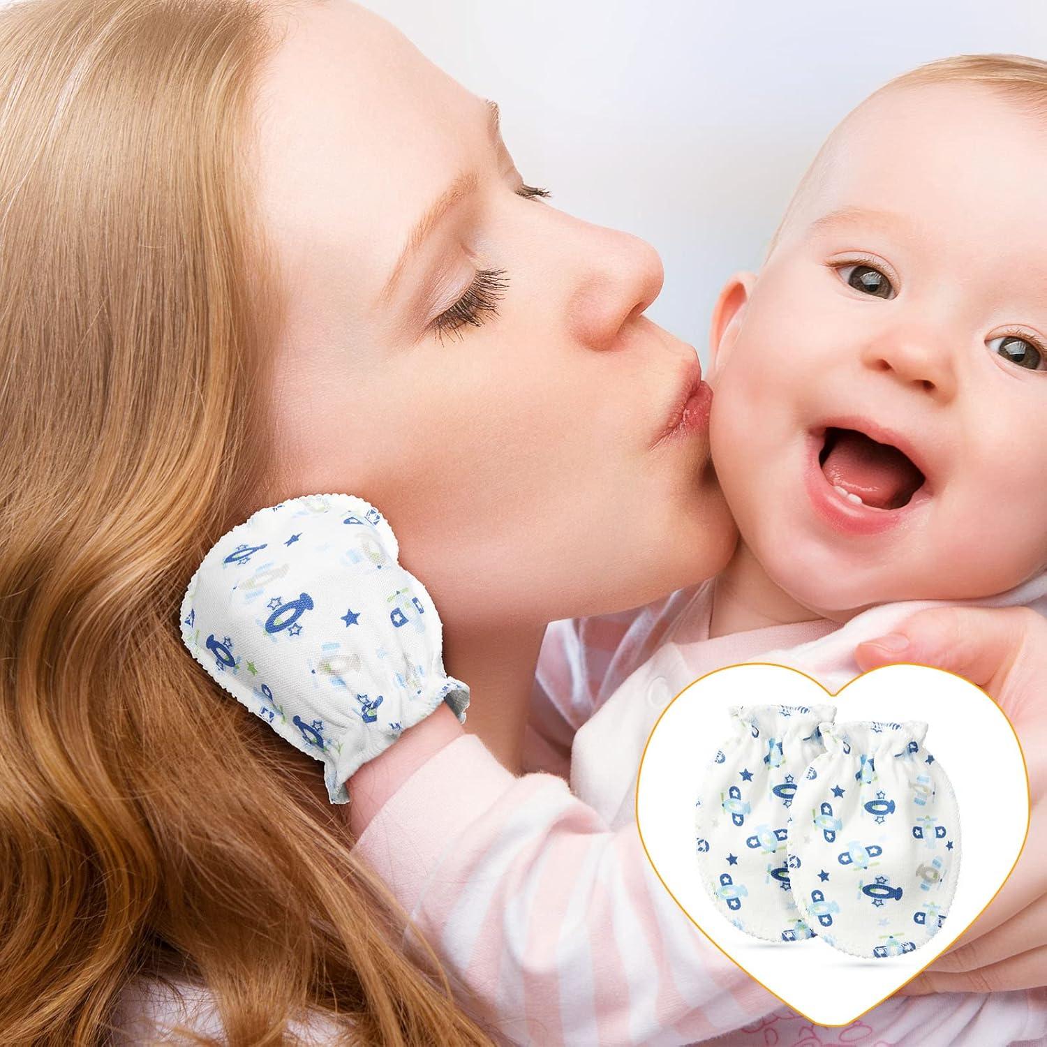 Geyoga 40 Pares Manoplas Bebés Recién Nacidos 0-6 Meses