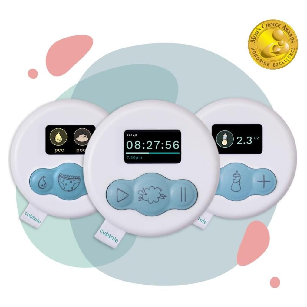 Rastreador de Bebés Cubtale 3 en 1 - Sueño, Pañal, Biberón